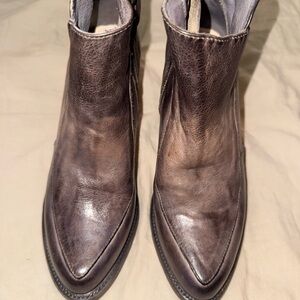 Bed Stu Brown Heeled Boots